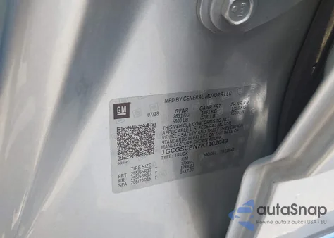 2019 Chevrolet Colorado Lt from USA, damaged, VIN 1GCGSCEN7K1102049